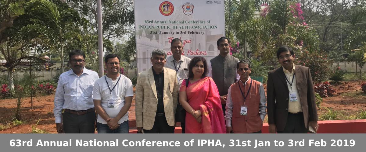 63rd Annual National Conference of IPHA, 31st Jan to 3rd Feb 2019