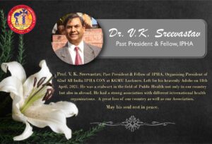 Dr. V.K. Sreevastav Condolence